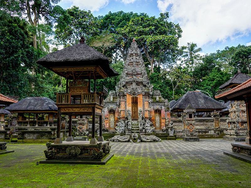 Bali'de bir budist tapınağı
